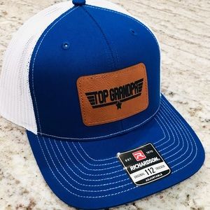 Richardson 112 Leather patch hat 🧢